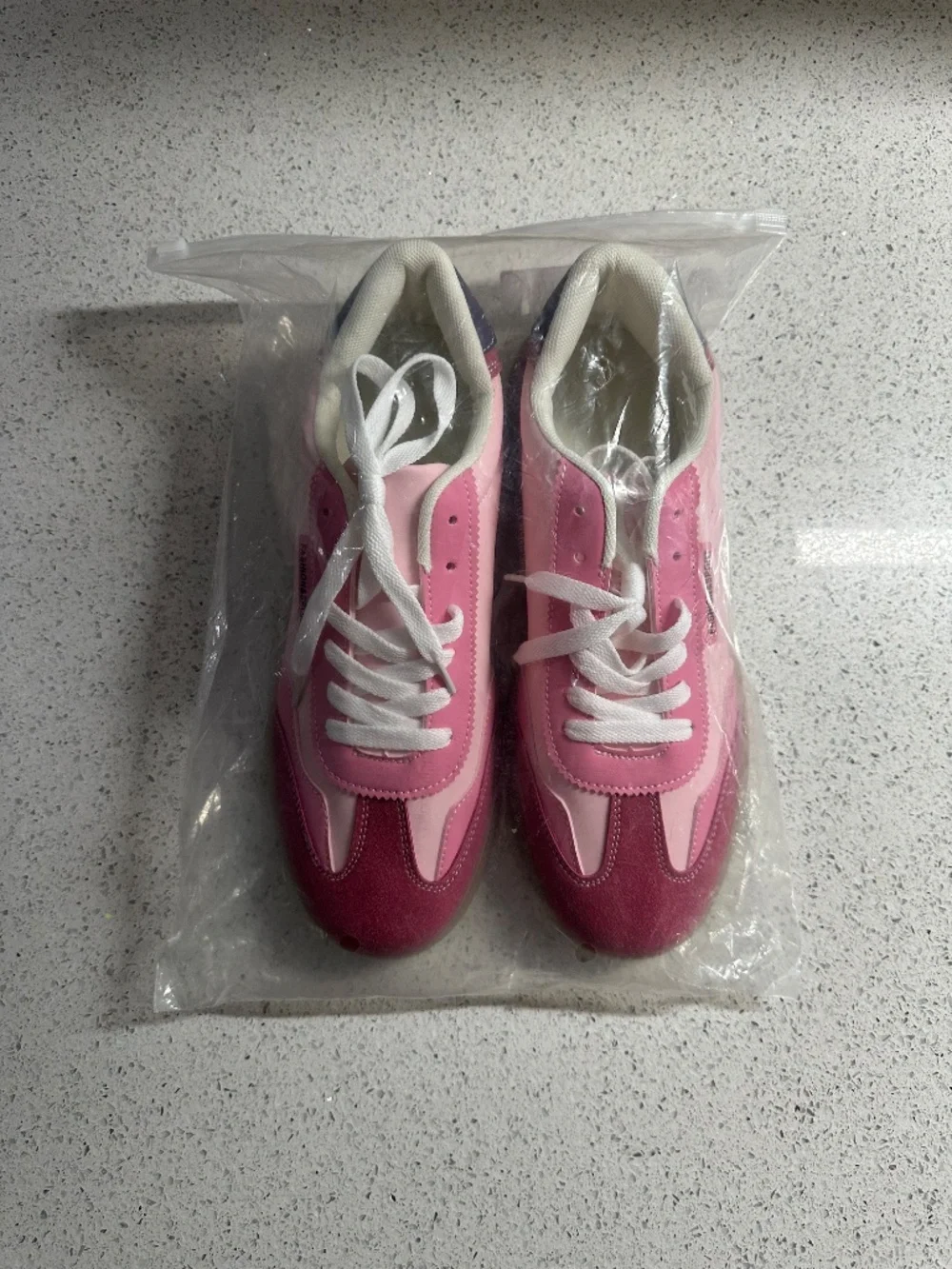 Women’s Pink Casual Fashion Sneakers - Size 10